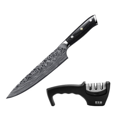 ✅ Premium Chef's Knife - sharp vanadium chopping knife