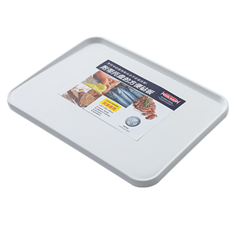 ✅ Double-Sided Cutting Board – Non-Slip Plastic Chopping Board