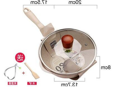 ✅ Small Deep Frying Pan – Non-Stick Mini Wok for Home Cooking