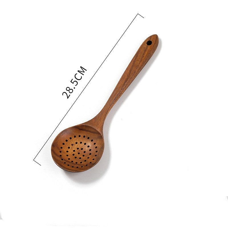 Culinariq 28.5CM rice stirrer teak wood utensils