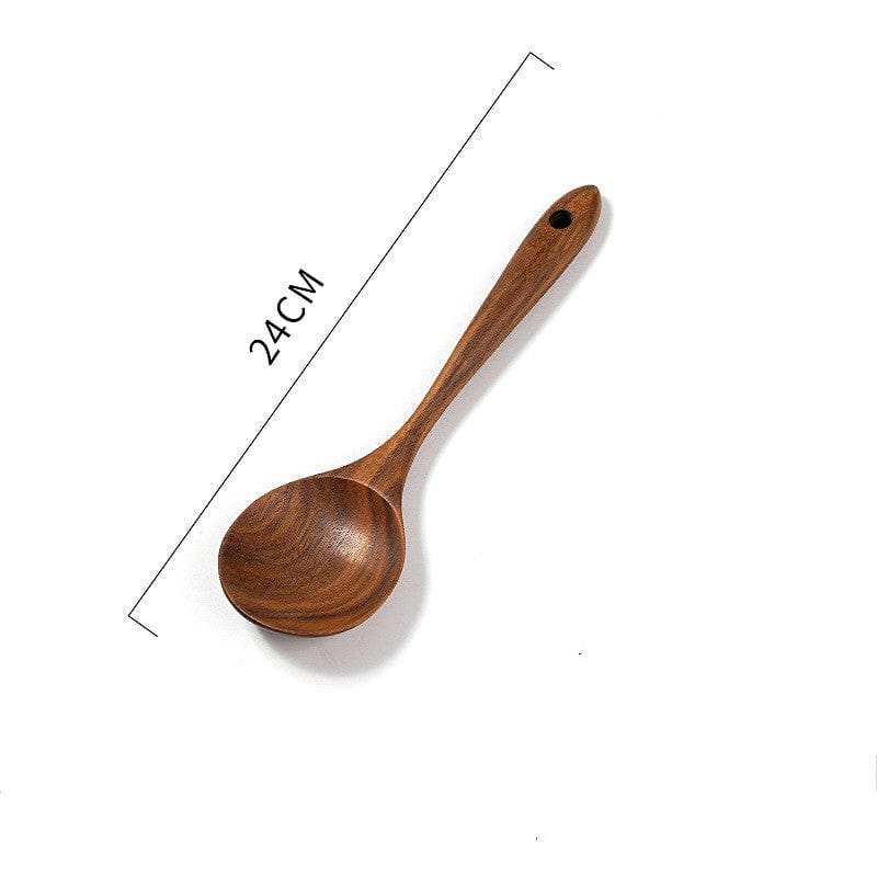  Culinariq 24CM teak wood stirring spoon 
