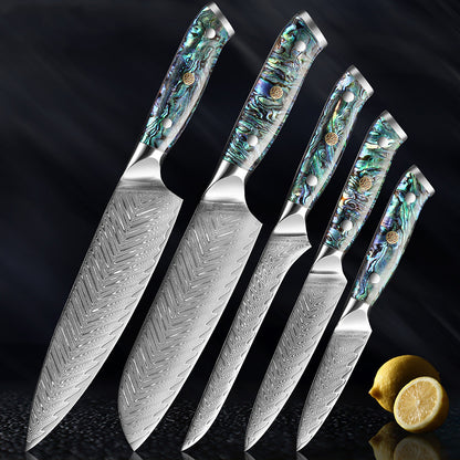 ✅ “Japanese-Style Stainless-Steel Chef Knife Set – Professional Santoku Kitchen Knives”