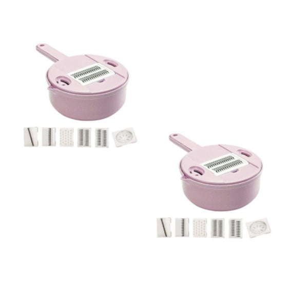 ✅ Manual Veggie Chopper - chopper with easy holding handles