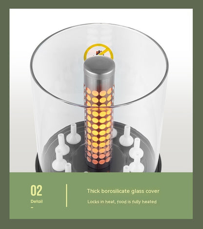 ✅ Automatic Smokeless Skewer Grill – Multi-Function Rotating BBQ Machine