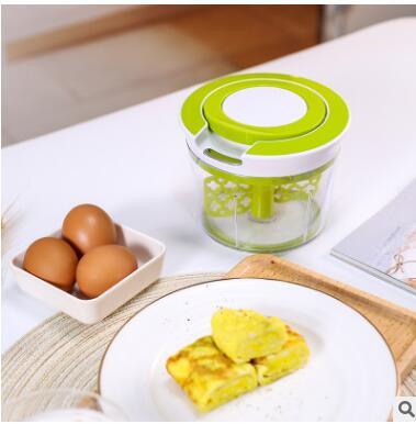 ✅ Manual Veggie Chopper – Pull-Cord Vegetable Dicer & Slicer