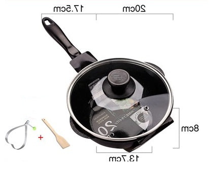 ✅ Small Deep Frying Pan – Non-Stick Mini Wok for Home Cooking