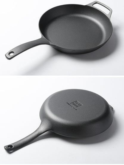 ✅ Thick Cast Iron Skillet – Heavy-Duty Non-Stick Frying Pan