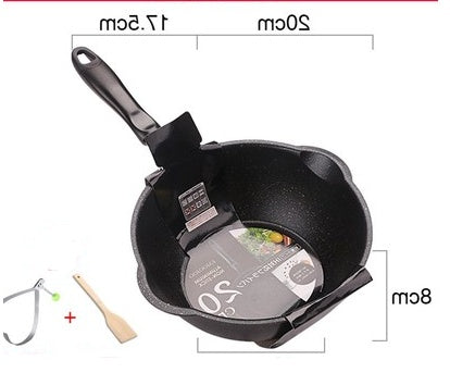 ✅ Small Deep Frying Pan – Non-Stick Mini Wok for Home Cooking
