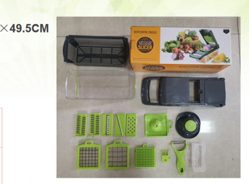 ✅ Household Vegetable Cutter – Manual Kitchen Slicer & Chopper Tool