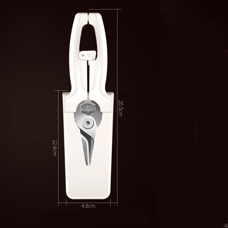 ✅ Magnetic Kitchen Scissors – Stainless-Steel Cooking Shears with Wall Mount