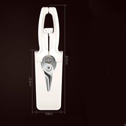 ✅ Magnetic Kitchen Scissors – Stainless-Steel Cooking Shears with Wall Mount