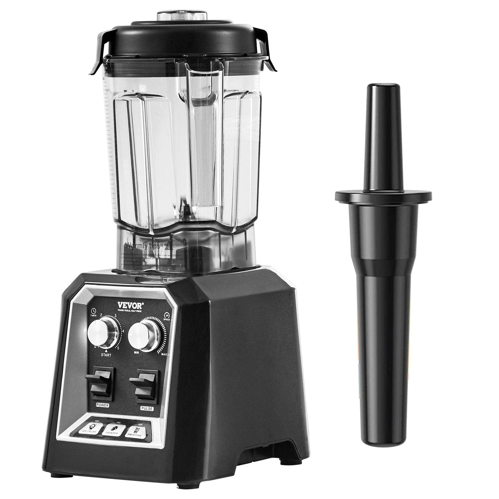 Culinariq Electric countertop blender  with plunger