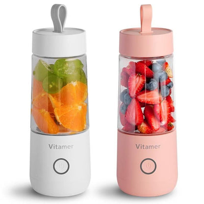 ✅ 350ml USB Portable Blender – Rechargeable Smoothie & Shake Maker