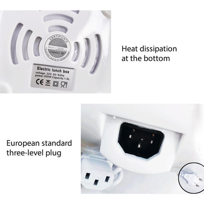 ✅ Electric Cooking Lunch Box – Multi-Function Food Steamer & Heater