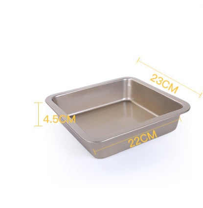 ✅ Carbon Steel Baking Pan Set – 5-Piece Nonstick Cake & Muffin Moulds