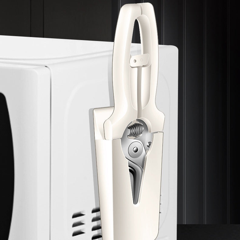 ✅ Magnetic Kitchen Scissors – Stainless-Steel Cooking Shears with Wall Mount