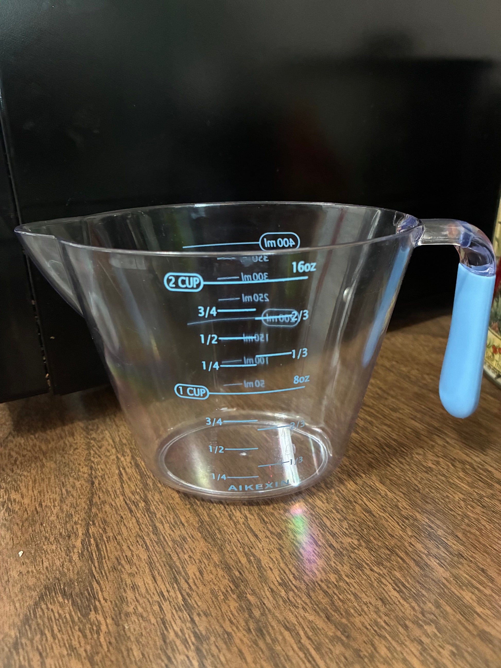 Culinariq measuring cups and spoons set, 2 cup plastic measuring pitcher