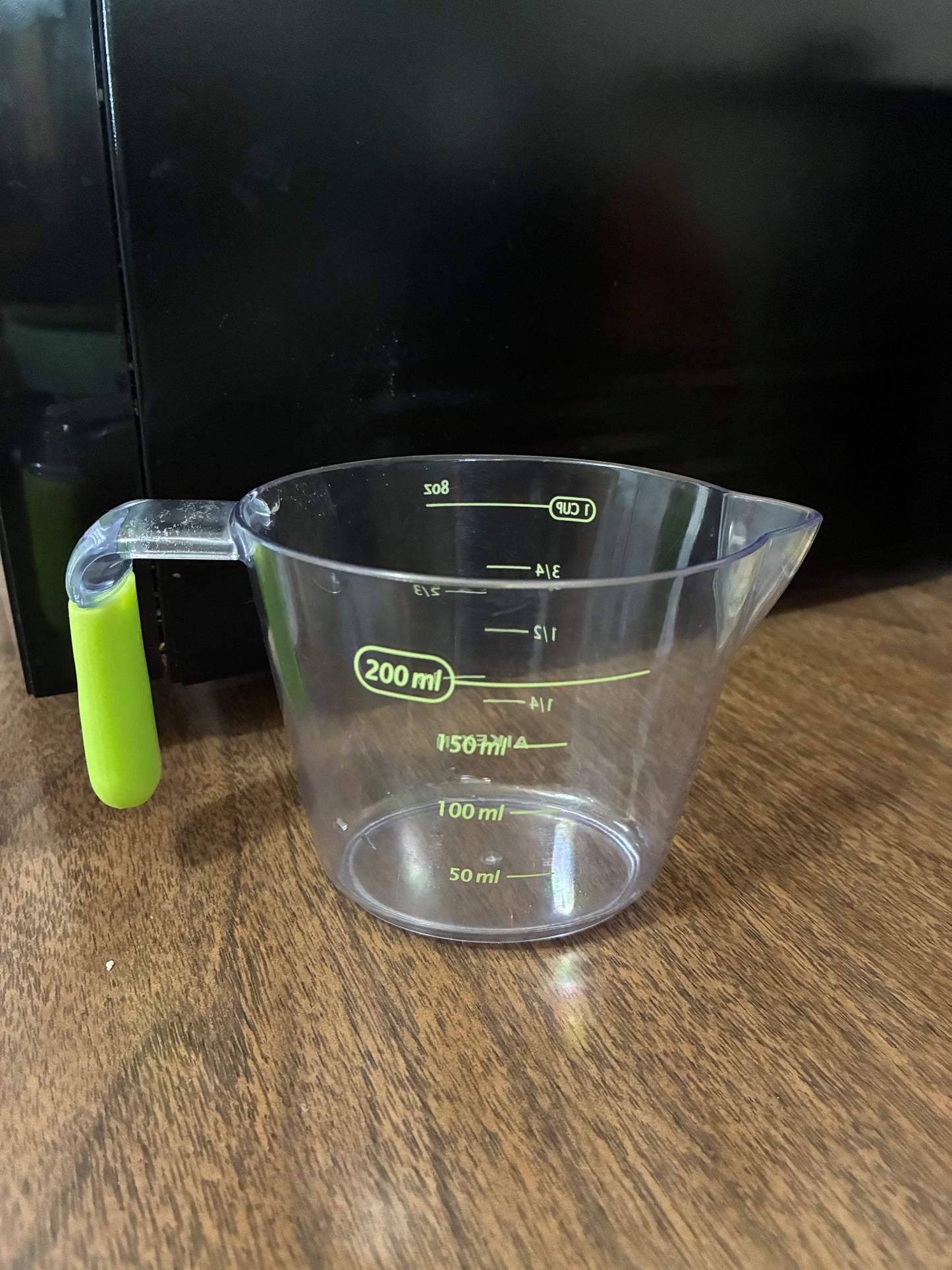 Culinariq Measuring cups and spoons set, clear plastic 1 cup measuring pitcher