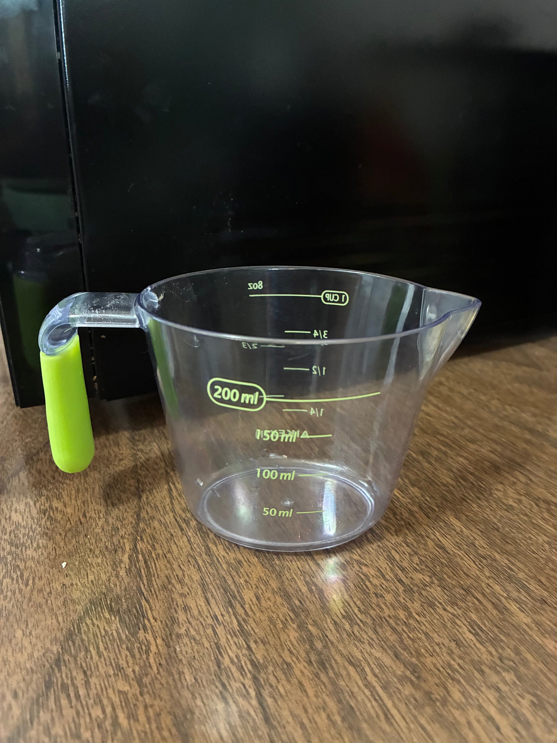 Culinariq Measuring cups and spoons set, clear plastic 1 cup measuring pitcher