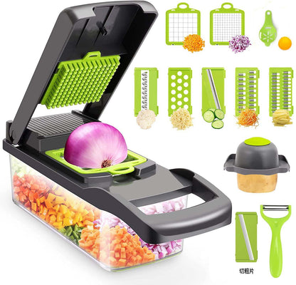 ✅ Household Vegetable Cutter – Manual Kitchen Slicer & Chopper Tool