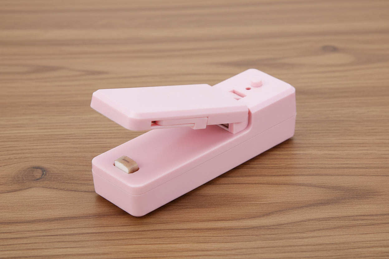 Culinariq Bag sealer Pink Mini Portable USB Heat Sealer – Reseal Snack Bags in Seconds