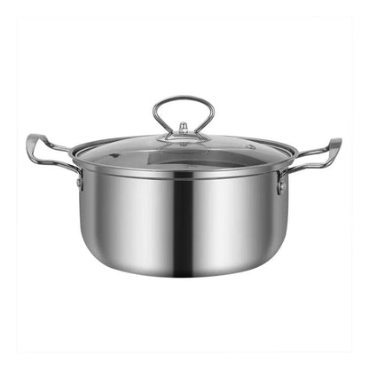 Culinariq cooking pots Silver Stainless Steel Cookware Set – Induction Ready, Non-Stick Pots & Pans