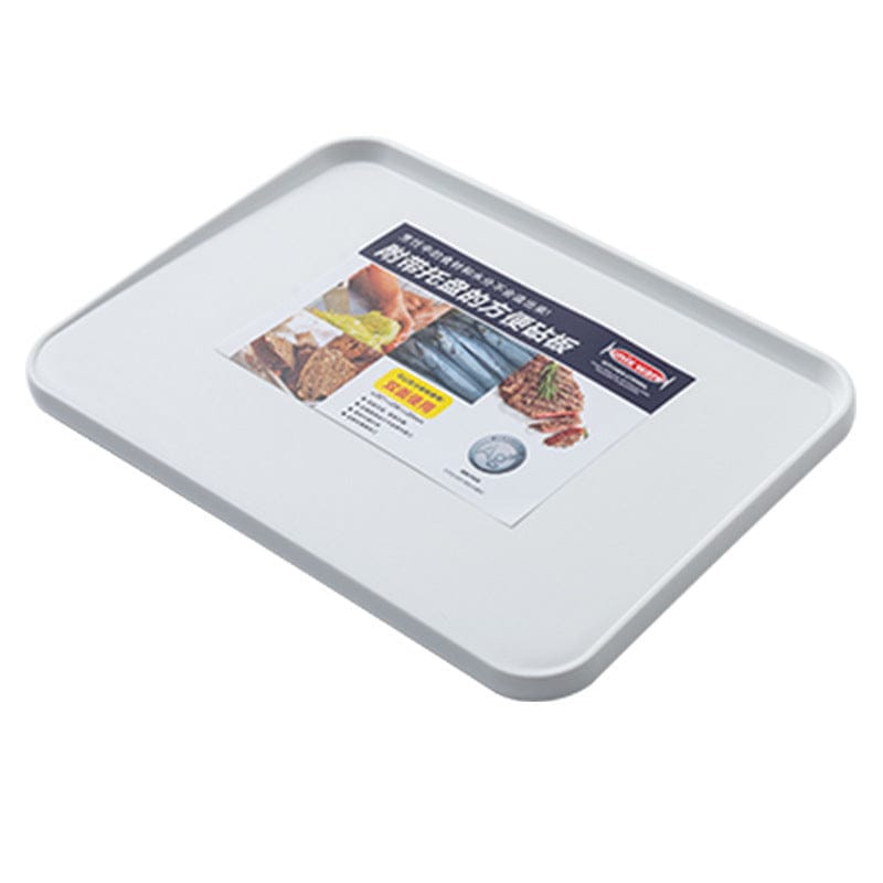 Culinariq Cutting boards Large size Double-Sided Non-Slip Cutting Board – Antibacterial Plastic Chopping Board