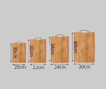 Culinariq Cutting boards Premium Bamboo Cutting Board – Durable Non-Slip Kitchen Chopping Board