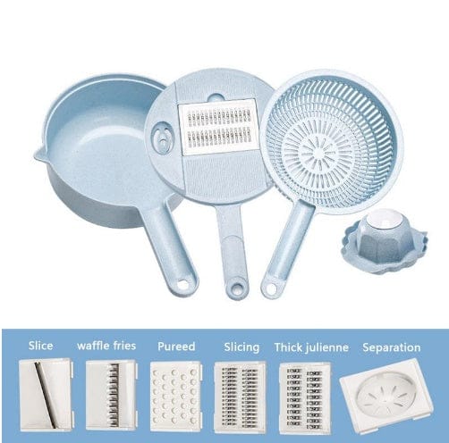 Culinariq Food chopper Manual Veggie Chopper – Easy-Grip Vegetable Slicer & Dicer