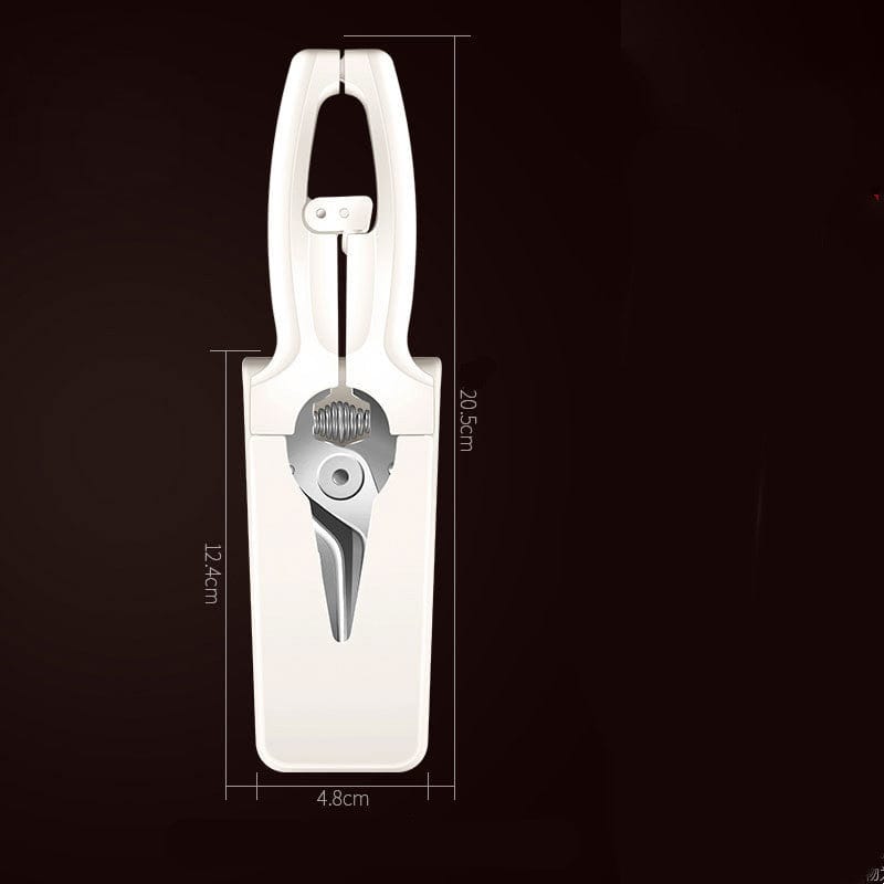 Culinariq Food chopper Scissor magnetic suction Magnetic Kitchen Scissors – Stainless-Steel Cooking Shears with Wall Mount