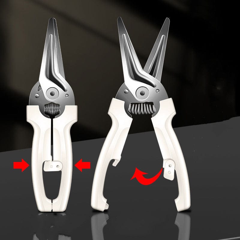 Culinariq Food chopper Scissor magnetic suction Magnetic Kitchen Scissors – Stainless-Steel Cooking Shears with Wall Mount