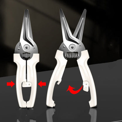 Culinariq Food chopper Scissor magnetic suction Magnetic Kitchen Scissors – Stainless-Steel Cooking Shears with Wall Mount