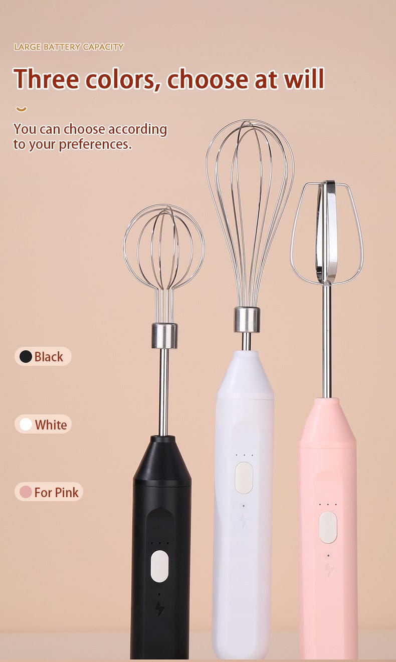 Culinariq Food mixer Hand-held Electric Baking Whisk Small Straight Handle Whisk