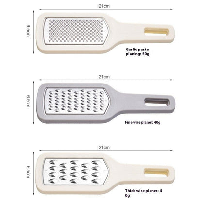 Culinariq Food peeler 3 In 1 Cheese Grater - Portable Handheld Stainless Steel Vegetable Grater