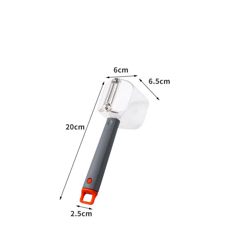 Culinariq Food peeler Stainless-Steel Vegetable Peeler – Single-Head Fruit & Potato Peeler