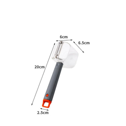 Culinariq Food peeler Stainless-Steel Vegetable Peeler – Single-Head Fruit & Potato Peeler