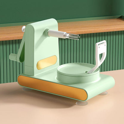 Culinariq Fruit slicer Light Green / Peeler Automatic Vegetable Peeler & Slicer – Multi-Function Kitchen Cutting Tool