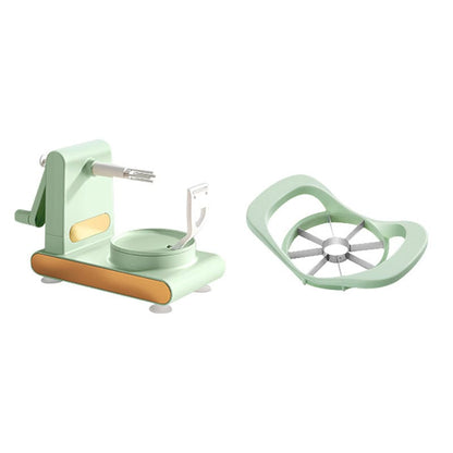 Culinariq Fruit slicer Light Green / Peeler Splitter Automatic Vegetable Peeler & Slicer – Multi-Function Kitchen Cutting Tool