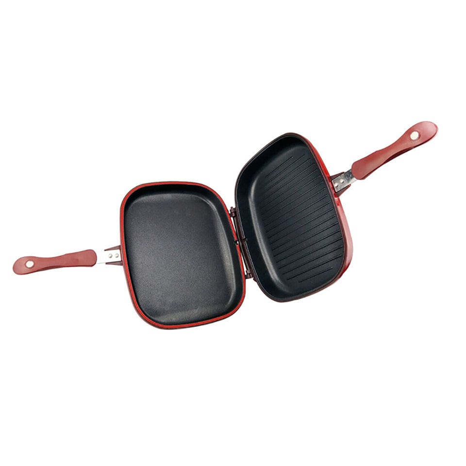 Culinariq Frying pan 32cm Double-Sided Flip Frying Pan – Non-Stick Pressure Grill Pan