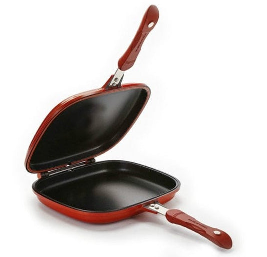 Culinariq Frying pan Double-Sided Flip Frying Pan – Non-Stick Pressure Grill Pan