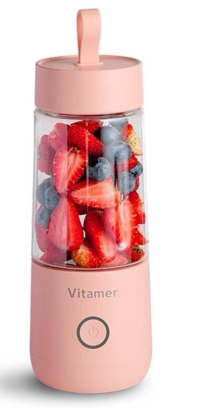 Culinariq Kitchen appliances blenders Pink USB Portable Blender – Rechargeable Smoothie & Shake Maker