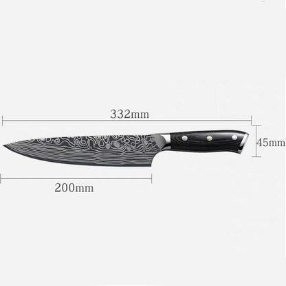 Culinariq Kitchen knives Premium Chef’s Knife – Ultra-Sharp Vanadium Steel Kitchen Knife