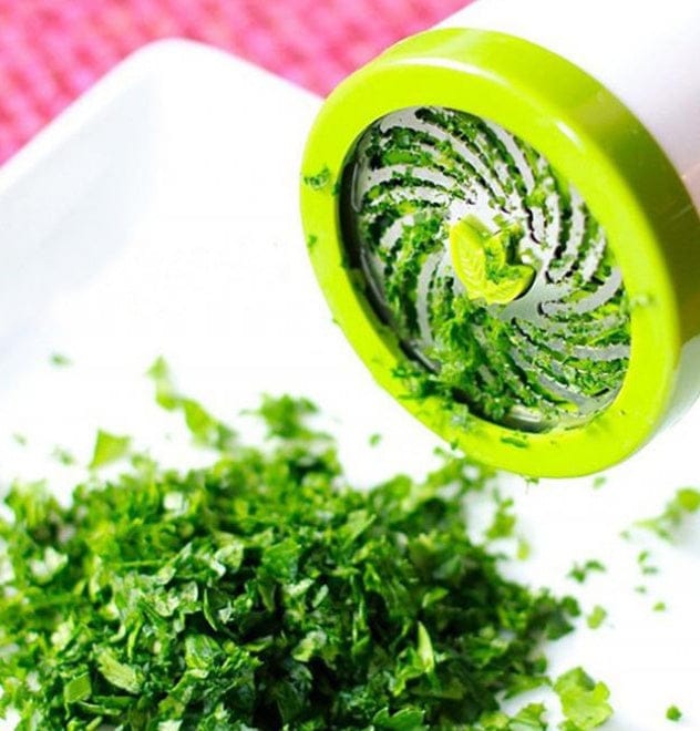 Culinariq Kitchen tools default Manual Herb Grinder & Parsley Shredder – Handheld Spice Mill & Seasoning Chopper