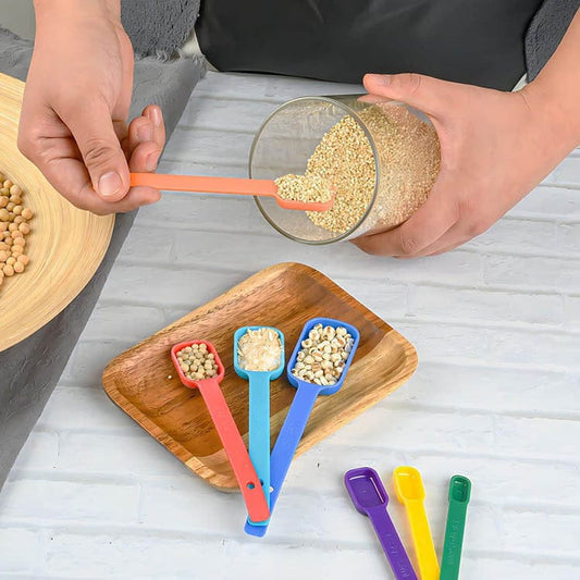 Culinariq Measuring cups Measuring Cups & Spoons Set – With Scale & Storage Ring