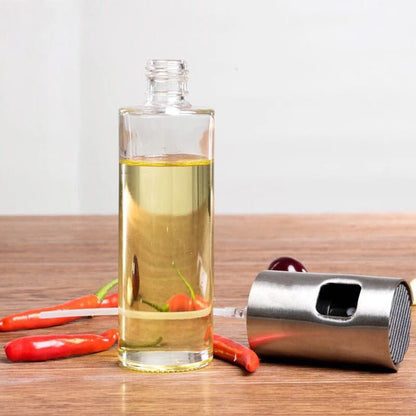 Culinariq Oil dispensers Glass Oil & Vinegar Spray Bottle – Refillable Cooking Mist Sprayer