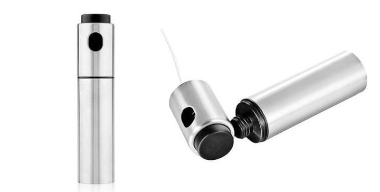 Culinariq Oil dispensers Glass Oil & Vinegar Spray Bottle – Refillable Cooking Mist Sprayer