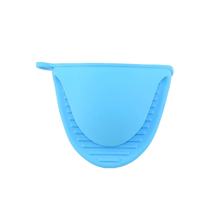 Culinariq Oven mitts Blue Silicone Heat-Resistant Oven Grip Mitts – Non-Slip Pot & Pan Holders