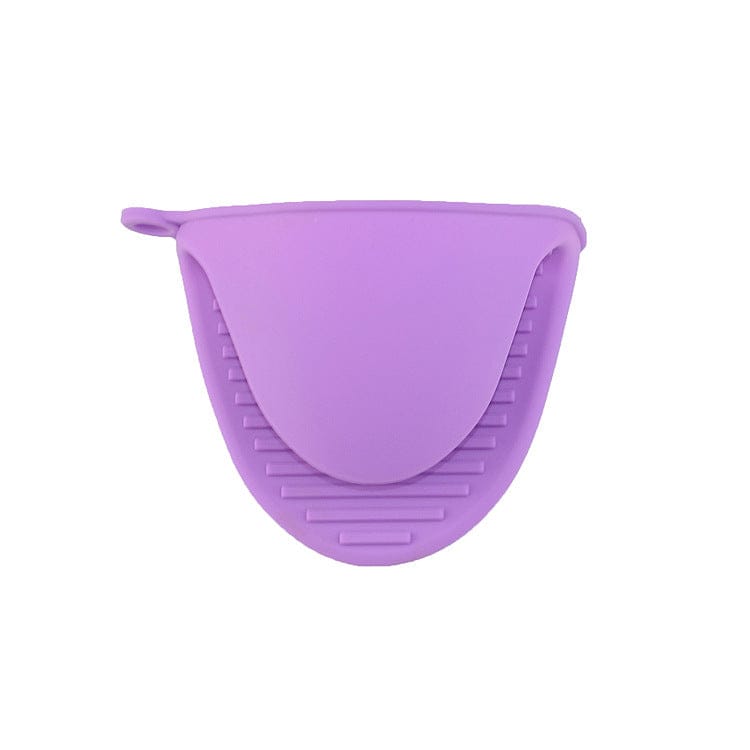 Culinariq Oven mitts Purple Silicone Heat-Resistant Oven Grip Mitts – Non-Slip Pot & Pan Holders