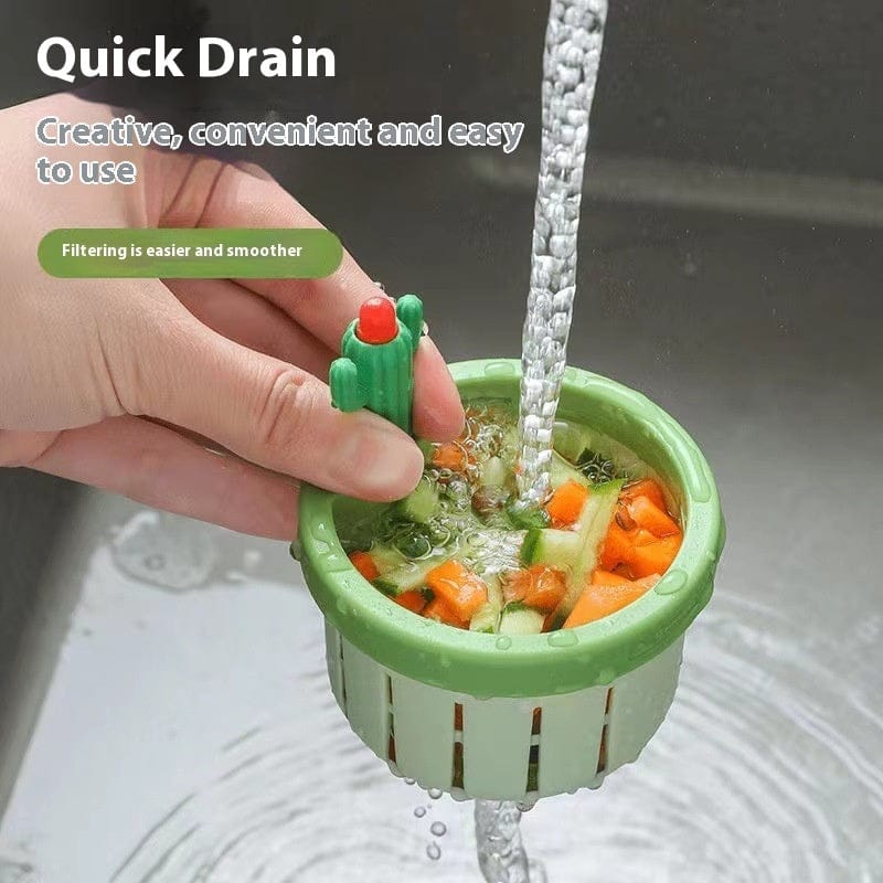 Culinariq Sink drain screen Cactus Sink Strainer Basket – Kitchen Drain Filter & Food Catcher