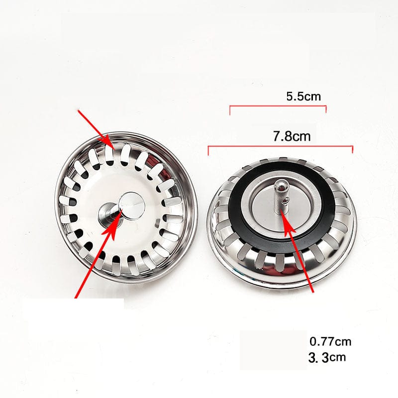 Culinariq Sink drain screen E Kitchen Sink Garbage Filter